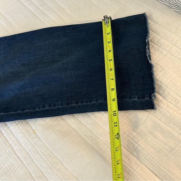 J.Jill Hi-Rise Full Leg Crops Denim Pants. Size 14. - Picture 9 of 9